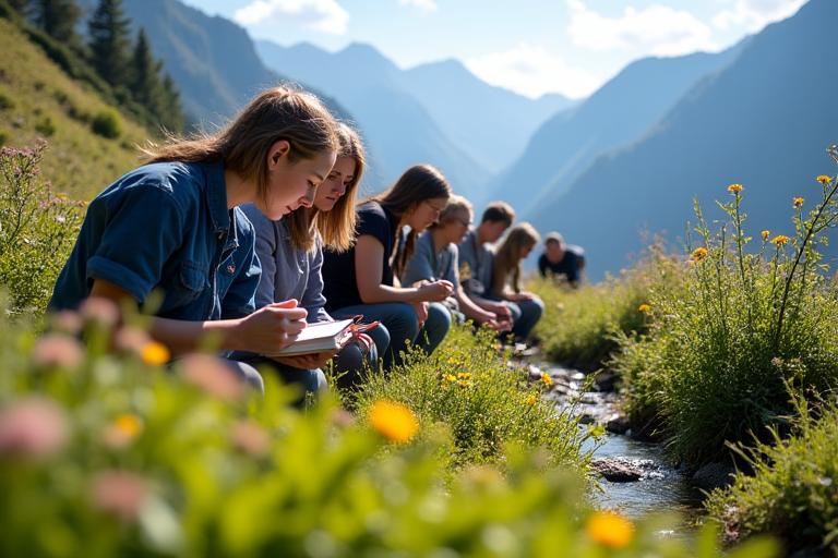 Atelier biodiversité en montagne